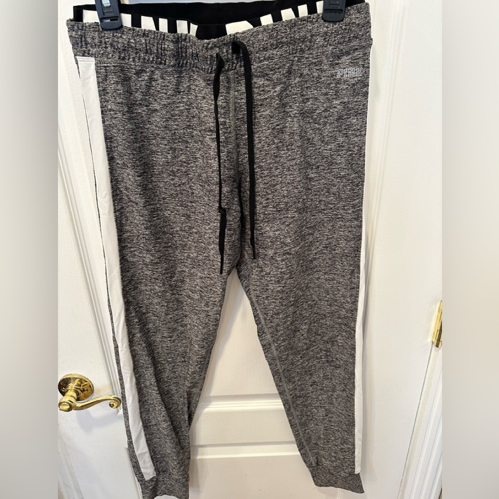 PINK workout leggings sz med